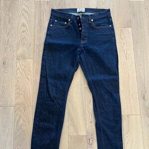 Acne Studios Town Str RW Jeans - Dark Blue Wash - 31/34